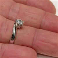 Salzano - Via Montegrappa, 28 - Anello Vidali Gioielli Donna in Oro bianco Zircone ANOR-31-34 - ANOR-31-34